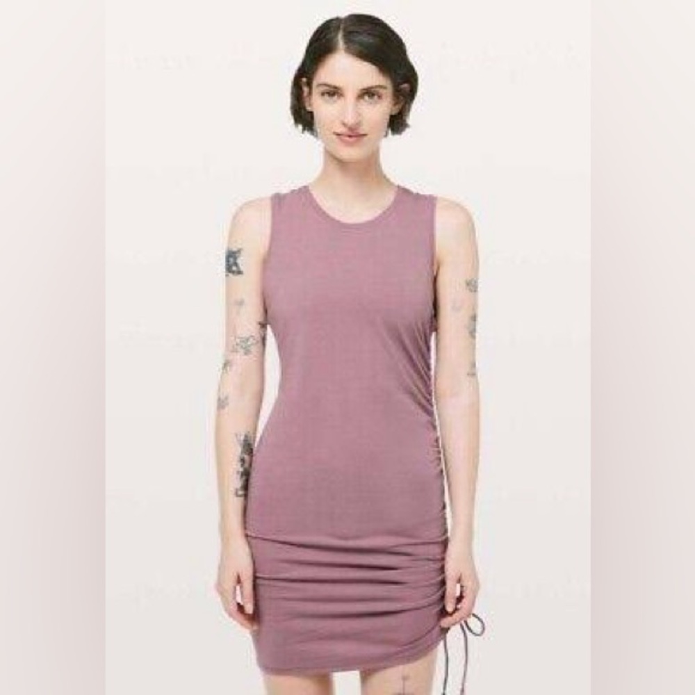 NWT Lululemon Mauve/Rose Cinch It Dress Size 2